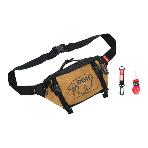 Rough Enough Полиэстер Слинг-Сумка Поясная Сумка Средняя Унисекс Хаки