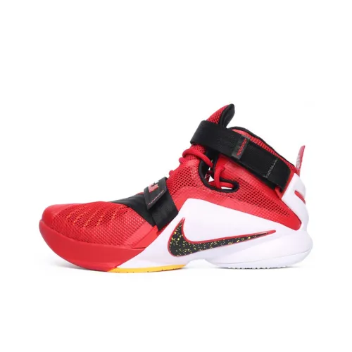 Nike Zoom Soldier 9 LeBron Soldier 9 EP Амортизация Противоскользящий Устойчивый к истиранию Легкий Высокий Топ