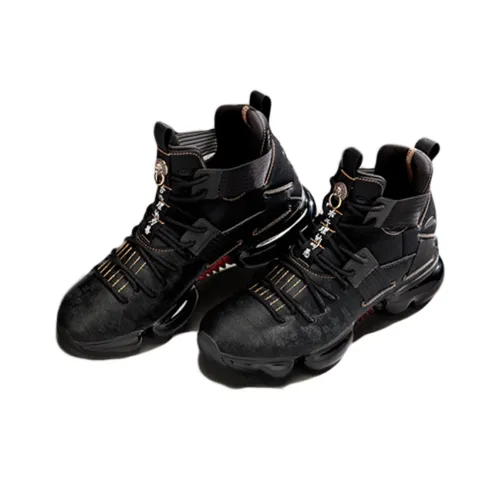 Hatsune Miku x ANTA Нескользящий Легкий Высокий Топ Баскетбольные Кроссовки Мужской Черный