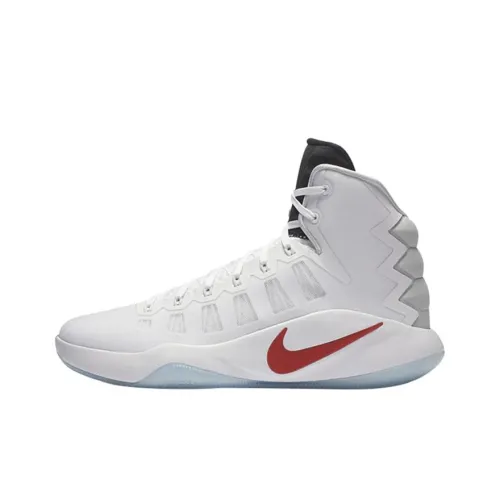 Nike Hyperdunk 2016 EP Белый Черный обсидиан Яркий Малиновый Нон-Слип Легкий Высокий Топ