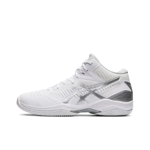 Asics Gel HOOP V12 MID Топ Баскетбольные кроссовки для игры Унисекс Белый