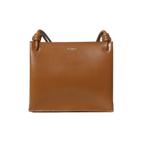 JIL SANDER Sheepskin Crossbody Bag Shoulder Bag Women's Brown