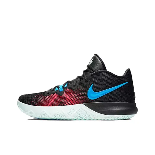 Nike Flytrap Kyrie Черный Синий Красный Irving Минималистичный Амортизация Низкий Топ Баскетбольные Кроссовки для Игры Унисекс Черный Красный