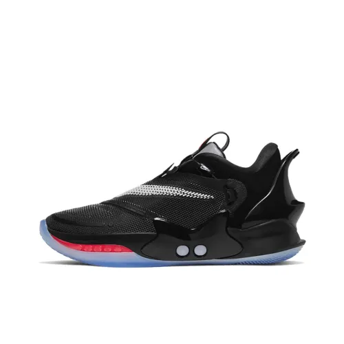 Nike Adapt bb 2,0 GC Low Топ Баскетбольные кроссовки для игры Мужской Черный Красный Азиатская версия