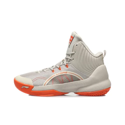 Лайнер YuShuai TD Амортизация Покрытие Поддержка Отскок MID Топ Баскетбольные кроссовки Мужской Серый