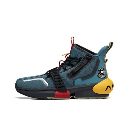 Dragon Ball Super x ANTA Нескользящие Легкие Высокие Баскетбольные Кроссовки Мужские Яшма