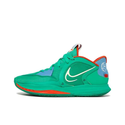 Nike Kyrie Low 5 Eybl Irving 5 Шокабойеры Противоскользящий Низкий Топ Баскетбольные Кроссовки Мужской Зеленый