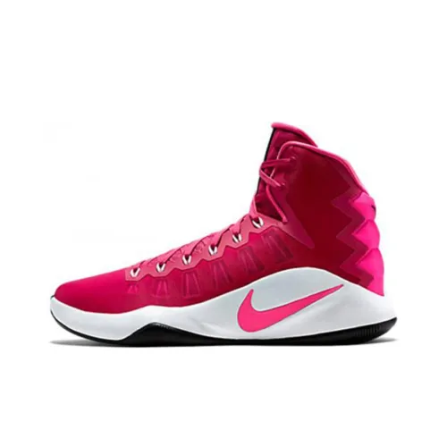 nike Hyperdunk 2016 Think Нескользящий Легкий Высокий Топ Баскетбольные кроссовки Мужской Розовый