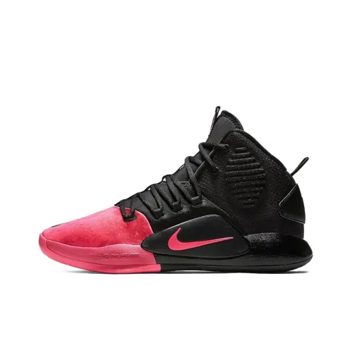 Nike Hyperdunk X MID Топ Воздух Zoom Баскетбольные кроссовки для игры Мужской Черно-розовый