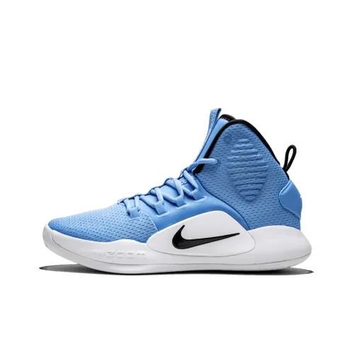 Nike Hyperdunk X MID Non Slip Легкий MID Топ Баскетбольные кроссовки для игры Мужские Каролина Блю