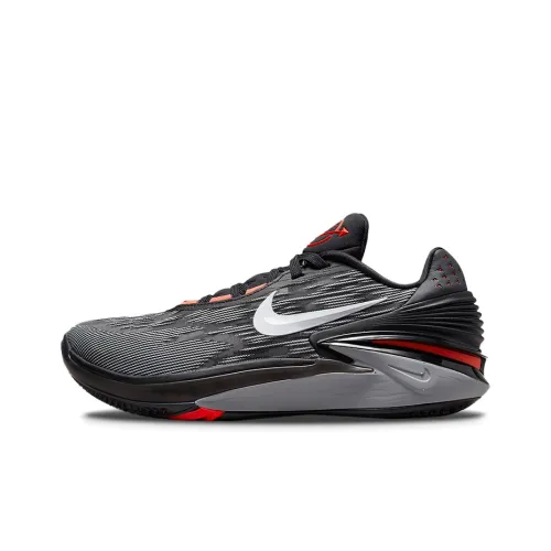 Nike Air Zoom г.T. Cut 2 EP Low Топ Баскетбольные кроссовки для игры Унисекс Черный Красный Азиатская Версия