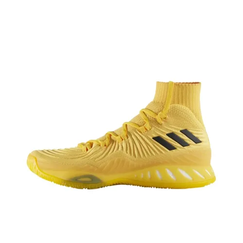 Adidas Crazy Explosive 2017 Высокие Баскетбольные Кроссовки Мужские Желтые