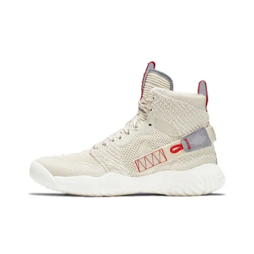Джордан Apex React High Топ Баскетбольные Кроссовки для Игры Мужские Белые