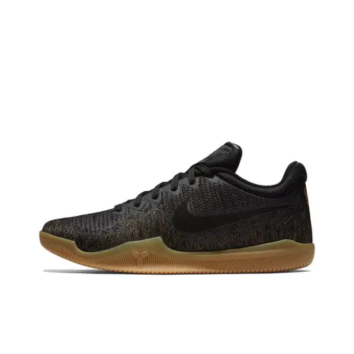 Nike Mamba Rage PRM 'Komodo' противоскользящие устойчивые к истиранию легкие низкий топ баскетбольные кроссовки мужские черные