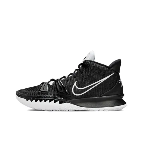 Nike Kyrie 7 MID Топ Баскетбольные кроссовки Унисекс Черный