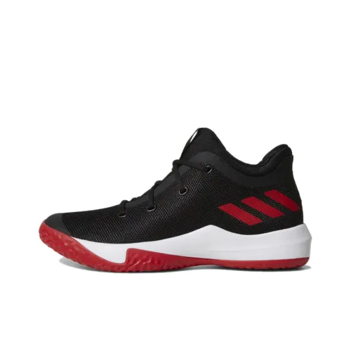 Adidas D Rose Menace 3 Дышащий MID Топ Баскетбольные кроссовки Мужской Черный Красный