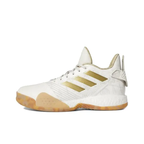 Adidas T Mac Millennium Трэйси Макгрэди Low Топ Баскетбольные кроссовки Мужской Белый Золото