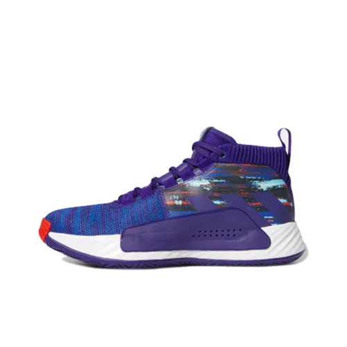 Adidas D Lillard 5 Баскетбольные кроссовки MID Топ Мужской