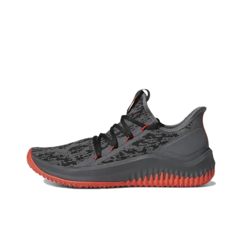 Adidas Dame D.O.L.L.A. Устойчивые к истиранию низкие баскетбольные кроссовки для игры Мужские Черные Серые
