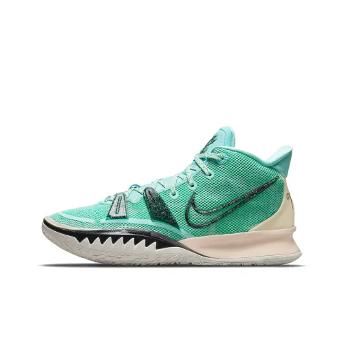 Nike Kyrie 7 Copa MID Топ Баскетбольные кроссовки для игры Мужской Мятно-зеленый Международная версия