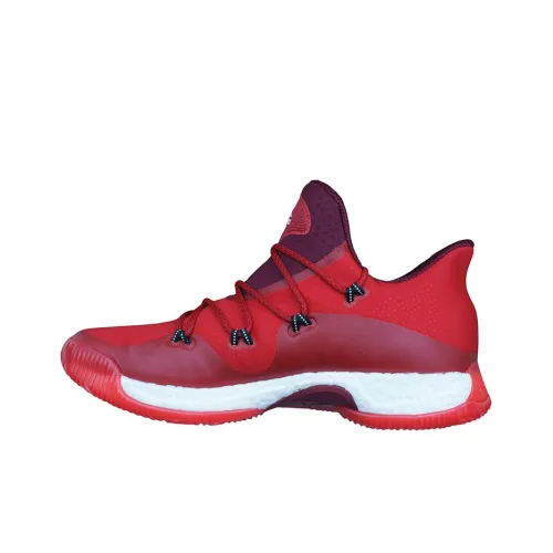 Adidas Crazy Explosive Устойчивые к истиранию Низкие Баскетбольные Кроссовки Мужские Красные
