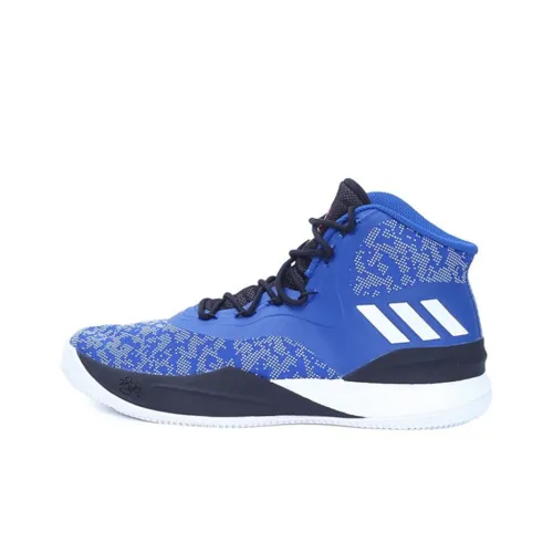 Adidas D Rose 8 Collegiate Royal Non Slip Легкий MID Баскетбольные кроссовки Мужской Синий Белый