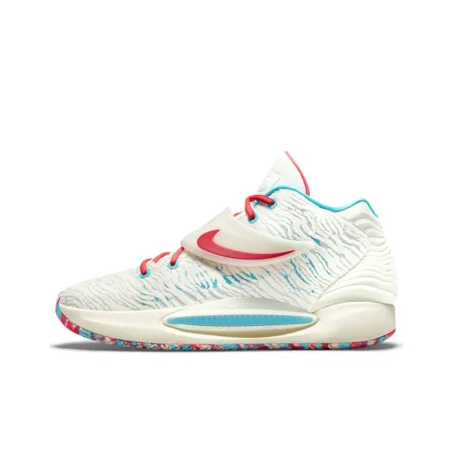 Nike KD 14 Баскетбольные кроссовки MID Топ Унисекс