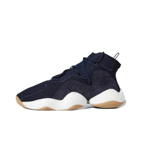 Adidas Originals Crazy BYW Slip-resistant Abrasion-resistant Low-top Basketball Shoes Men's Blue White Adidas Originals Crazy BYW Противоскользящие Устойчивые к истиранию Низкие Баскетбольные Кроссовки Мужские Синий Белый