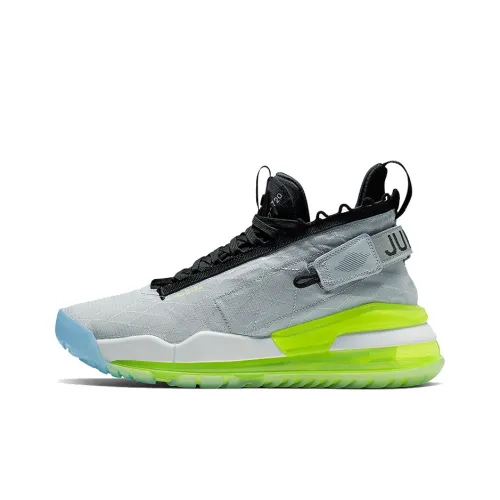 Джордан Proto Max 720 Балансированная Амортизация MID Топ Баскетбольные Кроссовки Мужские Холодный Серый