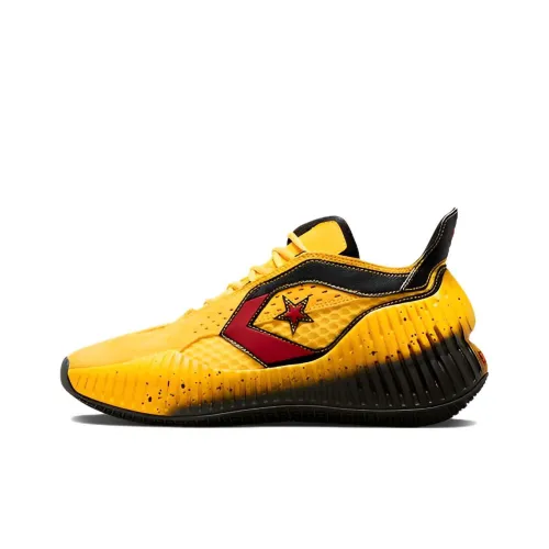 Конверс All Star BB Prototype CX Баскетбольные кроссовки Низкий топ Черный Желтый Унисекс