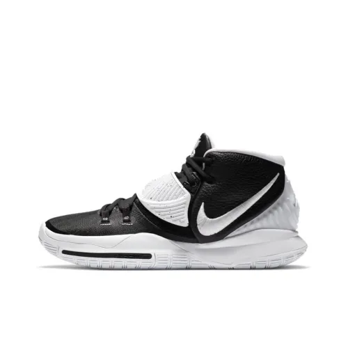 Nike Kyrie 6 Team MID Баскетбольные кроссовки для игры Unisex Белый Черный Международная версия