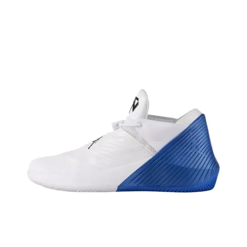 Джордан Why Not Zer0,1 Low Топ Баскетбольные Кроссовки Мужские Белые Синие
