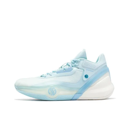 361° AG3 Aaron Gordon 3 Устойчивый к истиранию Противоскользящий MID Баскетбольные кроссовки для игры Мужской Синий Белый