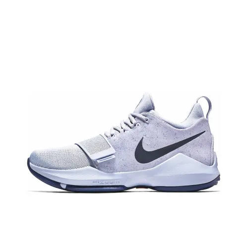 Nike PG 1 EP Glacier 'Серый' Амортизирующие Slip-resistant Низкие Баскетбольные Кроссовки для Игры Мужские