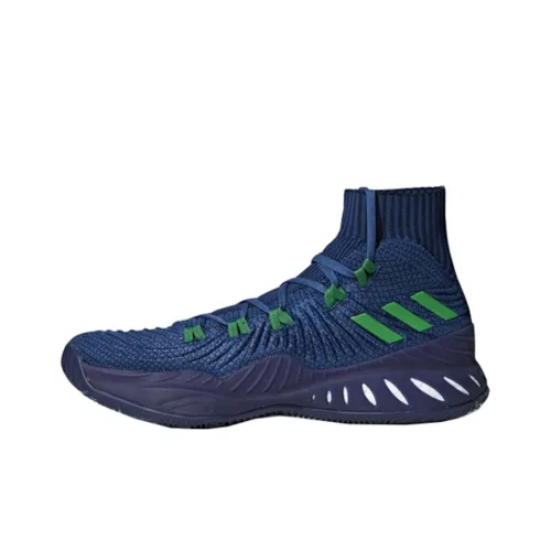 Adidas Crazy Explosive 2017 PK Нескользящий Легкий Высокий Топ Баскетбольные Кроссовки Мужской Зеленый Timberwolves