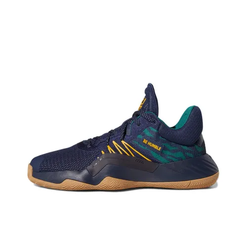 Adidas D.O.N. Issue #1 GCA Mitchell 1 Противоскользящий Устойчивый к истиранию Низкий Топ Баскетбольные кроссовки Мужской Темно-синий