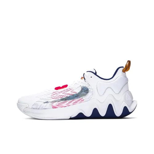 Nike Giannis Immortality 2 Low Топ Баскетбольные кроссовки Мужской Белый