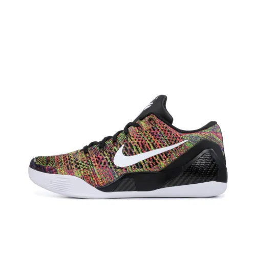 Nike Kobe 9 Elite Low ''Multicolor'' Амортизация Низкий Топ Баскетбольные Кроссовки для Игры Мужской Многоцветный