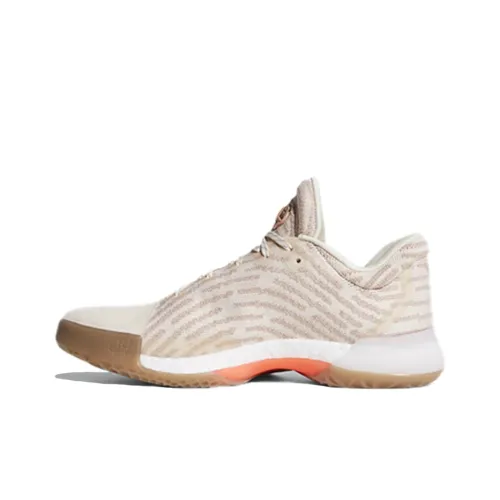 Adidas Harden Vol.1 PK Шок Абсорберы Противоскользящие Низкие Баскетбольные Кроссовки Мужские Светло-Коричневые