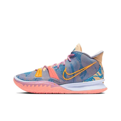 Nike Kyrie 7 Баскетбольные кроссовки MID Топ Унисекс