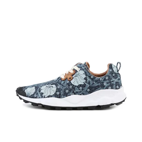 FLOWER MOUNTAIN Низкий топ Спортивная повседневная обувь Унисекс Синий