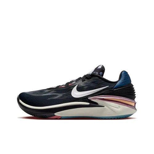 Nike Air Zoom Cut 2 Low Топ Баскетбольные кроссовки Унисекс Белый Черный Азиатская версия