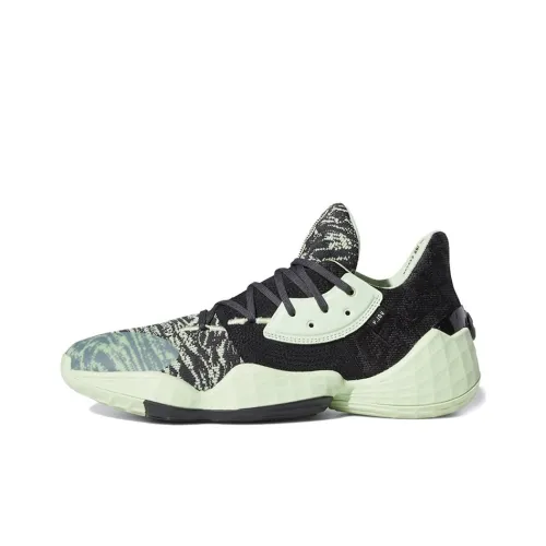 Adidas Harden Vol. 4 Светящийся Зеленый Баскетбольные Кроссовки Мужские Светящийся Зеленый