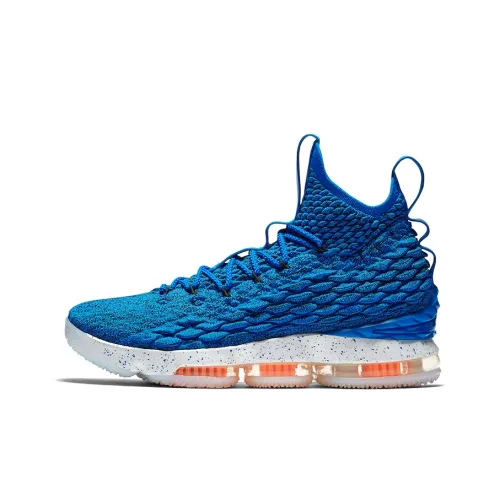 Nike Lebron 15 Hardwood CLASSICS Джеймс 15 Амортизация Противоскользящий Устойчивый к истиранию Высокий Топ