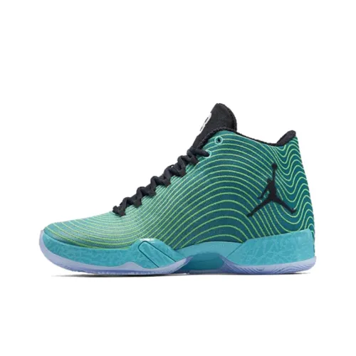 Jordan Air Джордан 29 Пасха Non Slip Легкий Высокий Топ Баскетбольные кроссовки Мужской Зеленый