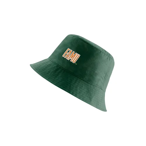 NIKE Cotton Bucket Hats Зеленый Унисекс