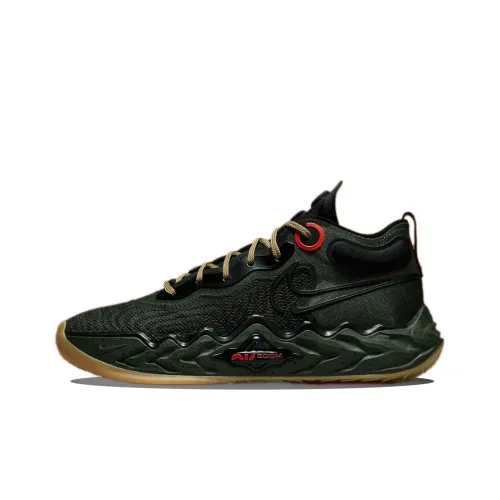 Nike Air Zoom г.T. RUN Баскетбольные кроссовки MID Топ Мужской