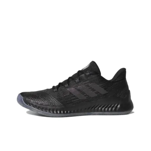 Adidas Harden B E 2 Устойчивые к истиранию низкие баскетбольные кроссовки для мужчин черные