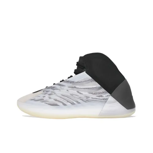 Adidas Originals Yeezy QNTM Черный Белый Performance Баскетбольная модель High Top Баскетбольные кроссовки для игры Унисекс