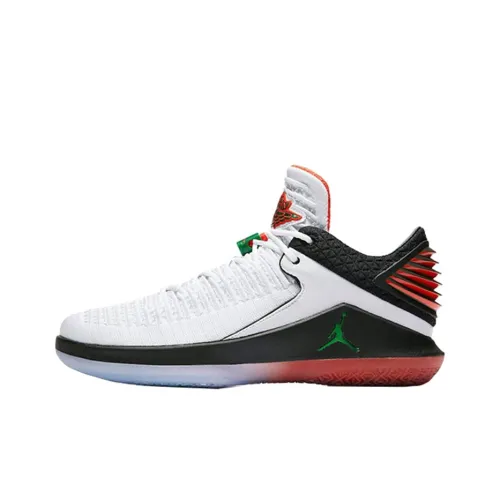 Jordan Air Джордан 32 Low Gatorade Low Топ Баскетбольные кроссовки Мужской Белый